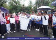 Ribuan Warga Meriahkan Jalan Santai HUT RI ke-80 di Jeneponto