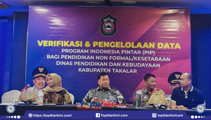 Bupati Takalar Buka Kegiatan Verifikasi Data Siswa PIP bagi Pendidikan Non Formal