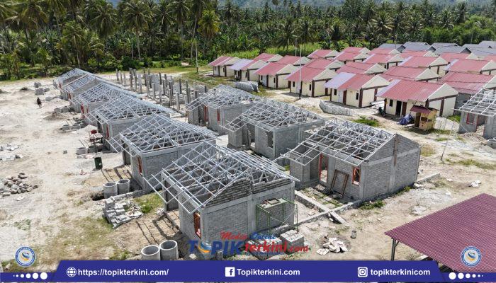 Disperkimtan Sulteng Bangun 48 Rumah Anti Gempa untuk Korban Bencana di Sigi