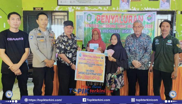 Pemdes Cikoang Salurkan BLT-DD Tahap III tahun 2025