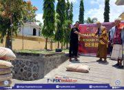 Jum’at Berkah, Satreskrim Polres Lombok Timur Serahkan Bantuan Semen ke Masjid Jami’Haqqul Yakin   