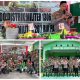 TNI–Polri Satu Komando di Rio Pakava, Kapolsek Afif Ali Bawa Tumpeng untuk Prajurit TNI di HUT ke-80