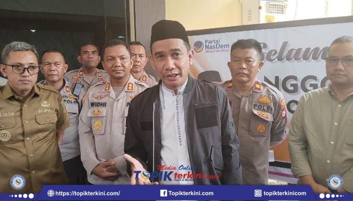 Rudianto Lallo Gelar Reses di Polres Jeneponto, Janji Perjuangkan Penambahan Polsek dan Personel Polisi