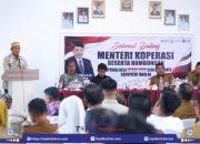 Koperasi Desa Merah Putih Aeng Batu-Batu Mendapat Appreciate dari Sekretaris Menteri Koperasi RI
