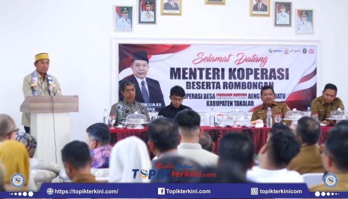 Koperasi Desa Merah Putih Aeng Batu-Batu Mendapat Appreciate dari Sekretaris Menteri Koperasi RI