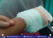 Kapus Suralaga Bungkam Soal Tangan Anak Bengkak Akibat Infus, Diduga Oknum Perawat  Intimidasi Wartawan !