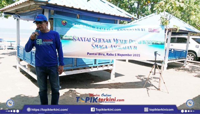 Kumpul Santai Alumni Smaga 81 Makassar di Pantai Biru, Momen “Santai Sejenak Menuju Reunifikasi”