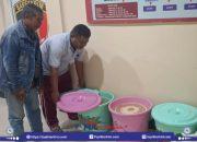 Polsek Pringgabaya Amankan 230 Liter Miras Tradisional Jenis Berem