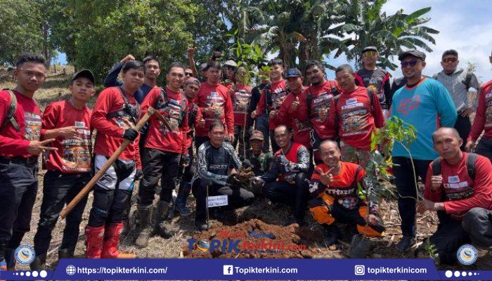 Dandim 1426/Takalar dan Wakil Bupati Tanam Pohon Usai Suksesnya Event Trail Troff Hasanuddin