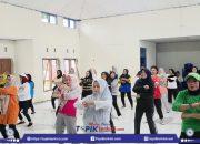 Salmawati Paris Hadir Semangati Peserta Pelatihan Basic Instruktur Senam Dispora Jeneponto