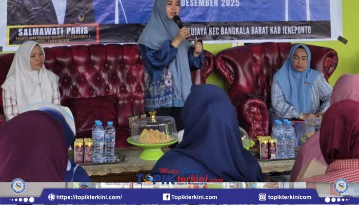 Salmawati Paris Tutup Rangkaian Pengawasan APBD 2025 di Desa Banrimanurung