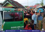 Baznas Lombok Timur Salurkan Bantuan untuk Korban Banjir di Ekas