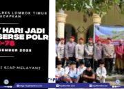 Hari Jadi Reserse Polri ke-78, Kasat Satreskrim Polres Lombok Timur Gelar Baksos Tegaskan Generasi Muda Harus Menjadi Penerus Bangsa 