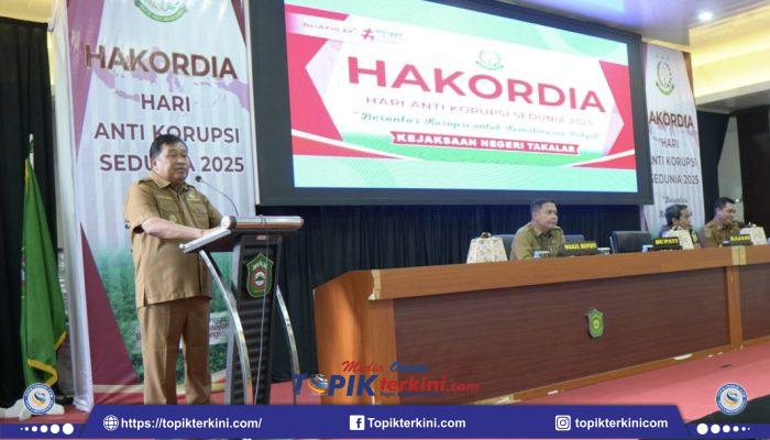 Daeng Manye Komitmen Bangun Pemerintahan Yang Bersih di Momentum Hakordia