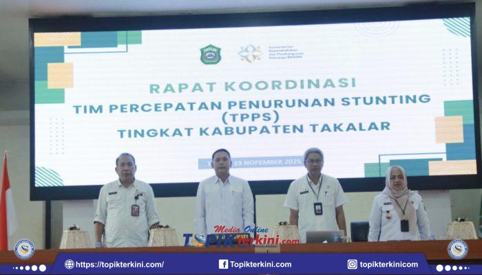 Pemkab Takalar Gelar Rakor Stunting, Hengky Yasin Tekankan Integritas Lintas Program