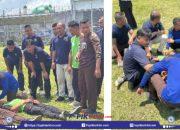 Simulasi Kebakaran dan Gempa Bumi Digelar di Lapas Lombok Barat, Perwakilan Lapas Se-NTB Ikut Serta