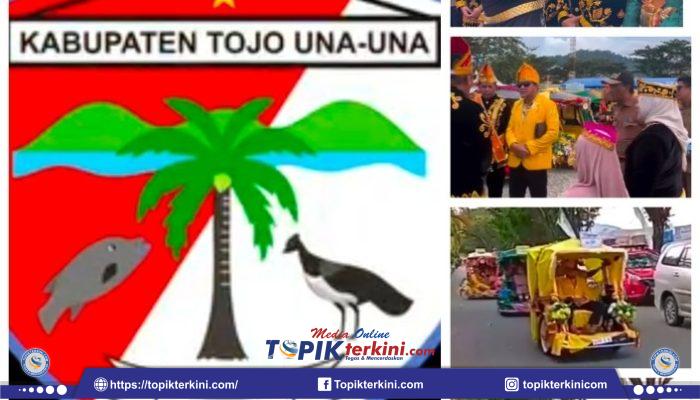 Bentor Hias Warnai HUT ke-22 Tojo Una-Una, Ampana Semarak dalam Nuansa Persatuan