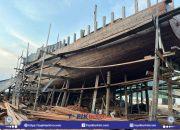 Bukan Cuma Di Sulsel, Ternyata Kapal Pinisi Bisa Dibuat di Konut