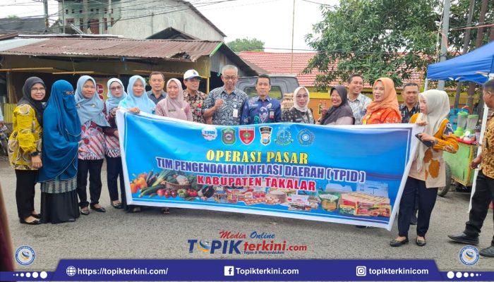Kendalikan Inflasi Pangan, TPID Takalar Gelar Operasi Pasar Jelang Ramadhan