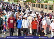 Wabup Buol Ikut Jalan Sehat Kerukunan Peringati HAB Kemenag ke-80