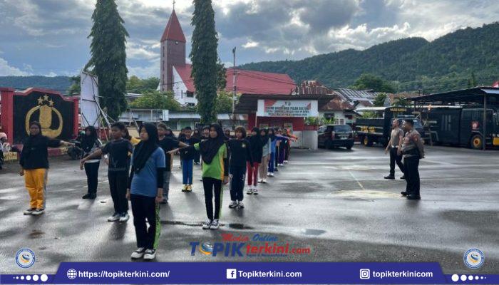 Satlantas Polres Banggai Bina Karakter Anak Lewat Pocil