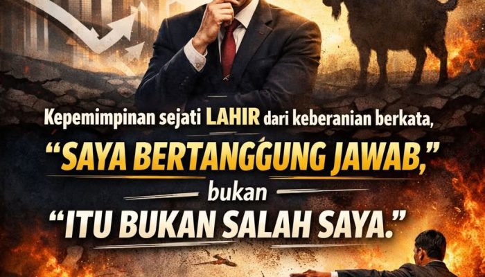 Pemimpin dan Budaya Melempar Kesalahan