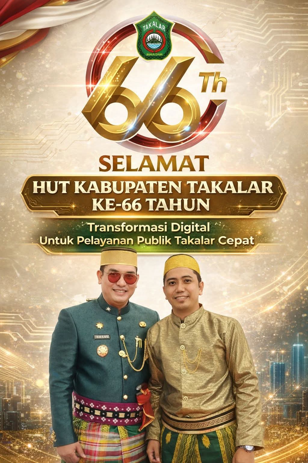 Takalar 66 Tahun: Melaju Cepat Melalui Transformasi Digital Pelayanan Publik