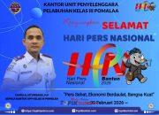 Kepala KUPP Kelas III Pomalaa mengucapkan Selamat Hari Pers Nasional 2026