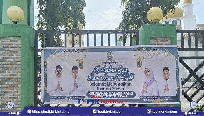 Beri Kesan Religius di Ruang Publik, Pemkab Takalar Pasang Spanduk “Semarak Ramadhan” Secara Serentak