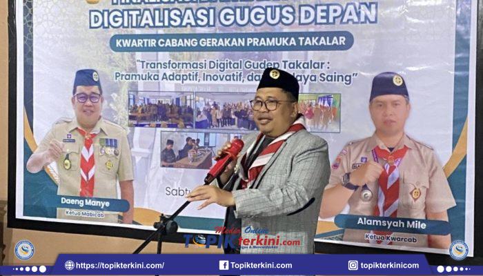 Digitalisasi Pramuka Dimulai dari Takalar, Seluruh Gudep kini Terintegrasi
