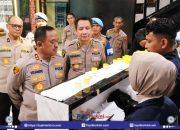 Kapolda Sultra Bersama Pejabat Utama Melaksanakan Tes Urine Dadakan