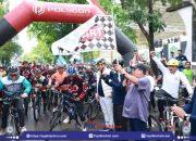 Bupati Daeng Manye Lepas Peserta Fun Bike HUT ke-66 Takalar, Diikuti Guru hingga Komunitas Sepeda