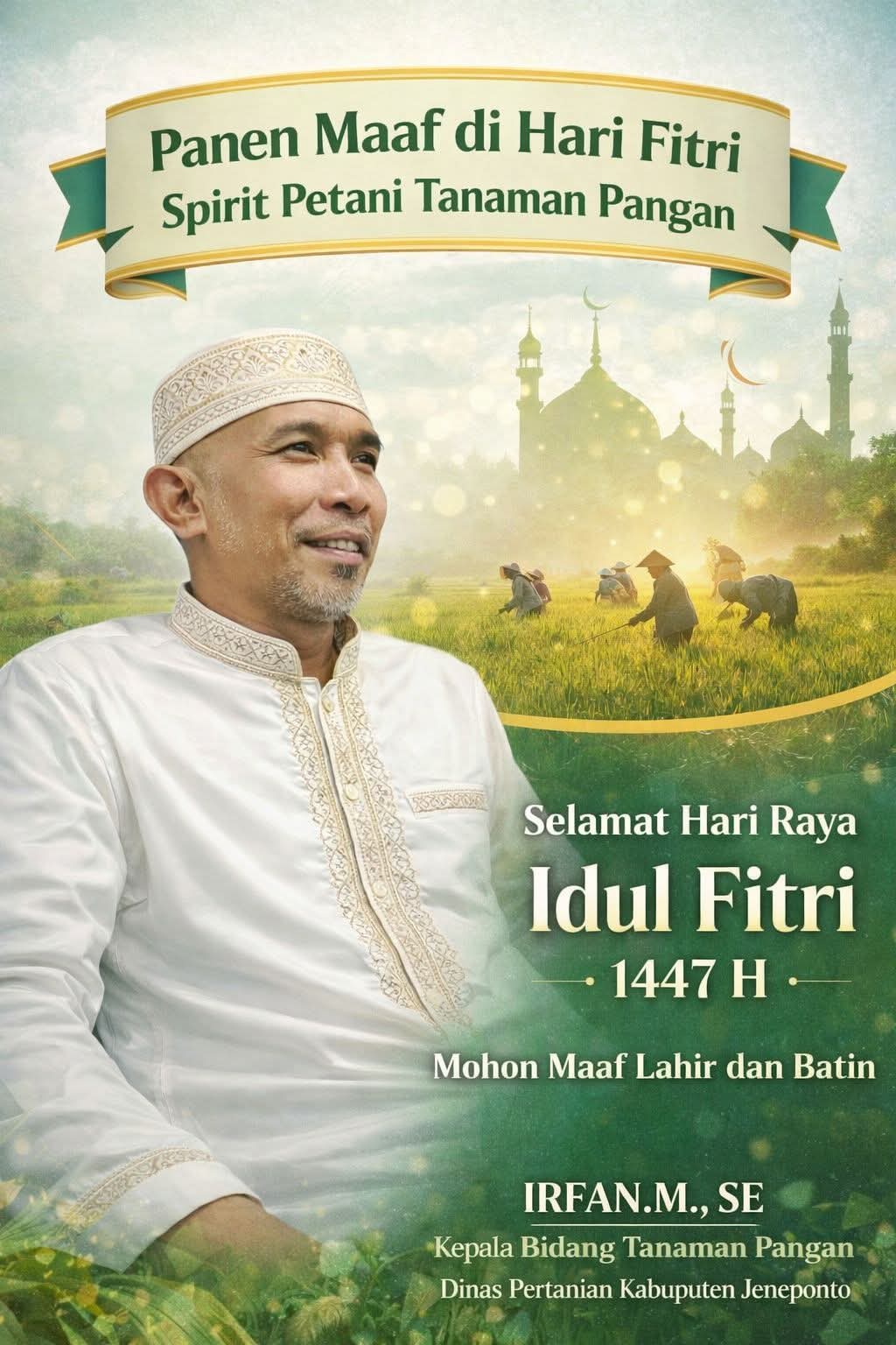 Panen Maaf di Hari Fitri: Spirit Petani Tanaman Pangan 