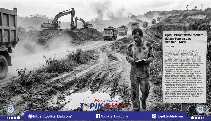 Primitivisme Modern dalam Setelan Jas dan Debu Nikel
