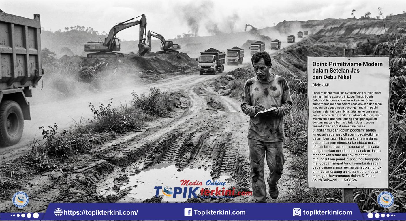 Primitivisme Modern dalam Setelan Jas dan Debu Nikel