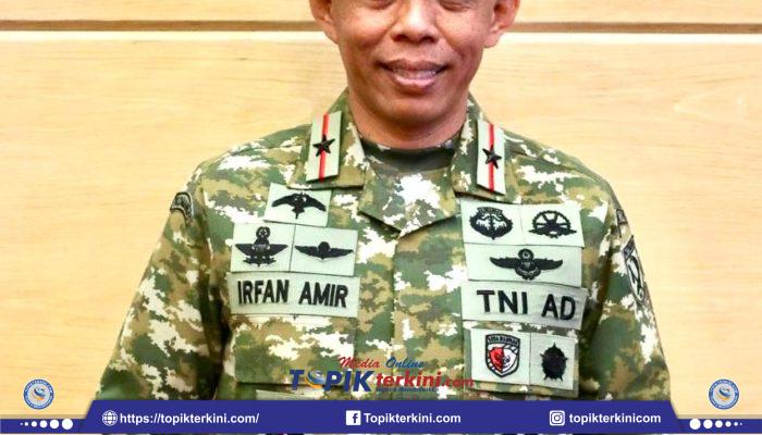 Sang Penerima Samkarya Nugraha Kini Pecah Bintang, Irfan Amir Jabat Danrindam XV/Pattimura