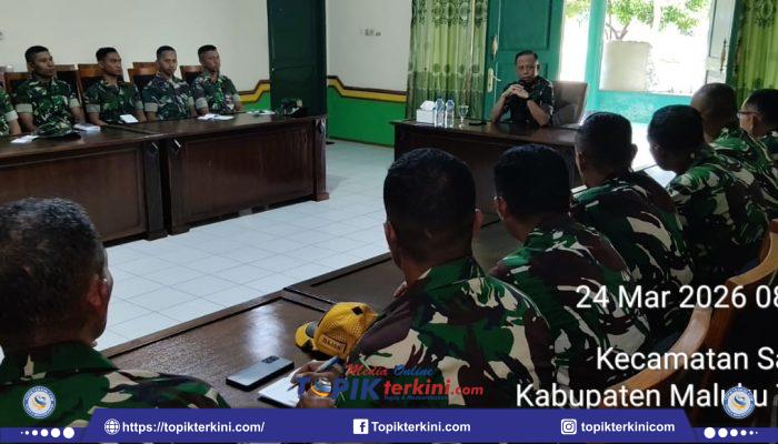 Danrindam XV/Pattimura Brigjen TNI Irfan Amir Tekankan Pendidikan Humanis dan Disiplin dalam Pembinaan Siswa