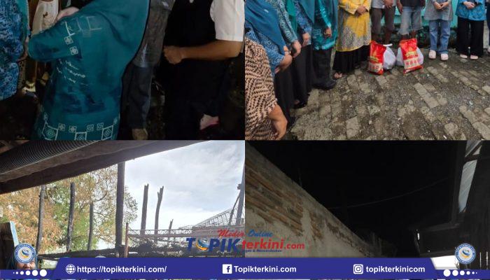 Bersama Bupati Paris Yasir, Salmawati Paris Kunjungi Lokasi Kebakaran dan Pastikan Pemulihan Administrasi Kependudukan