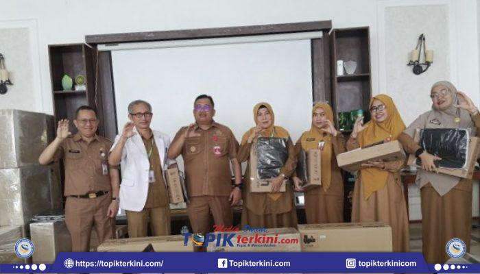 Dorong Pelayanan Lebih Cepat dan Akurat, RSUD HPDN Terima 70 Komputer dari Pemkab Takalar