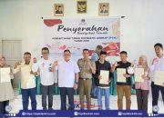 Bupati Takalar Serahkan 401 Sertifikat PTSL kepada Masyarakat Galesong Selatan