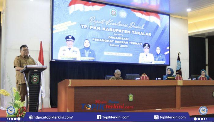 Bupati Takalar Buka Rakorda TP PKK 2026 Bersama OPD Terkait