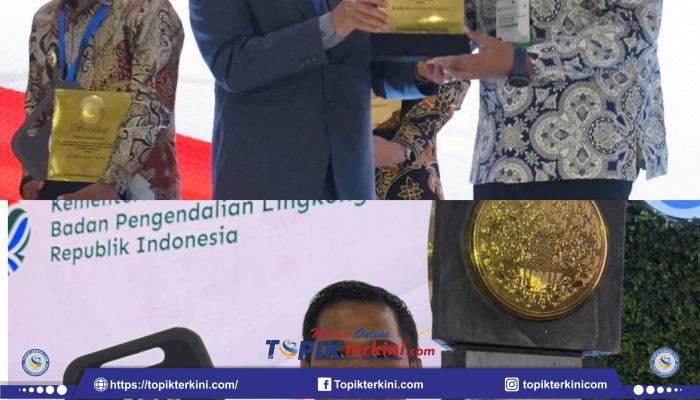 Rakornas Pengelolaan Sampah, Bupati Bantaeng Terima Sertifikat Adipura
