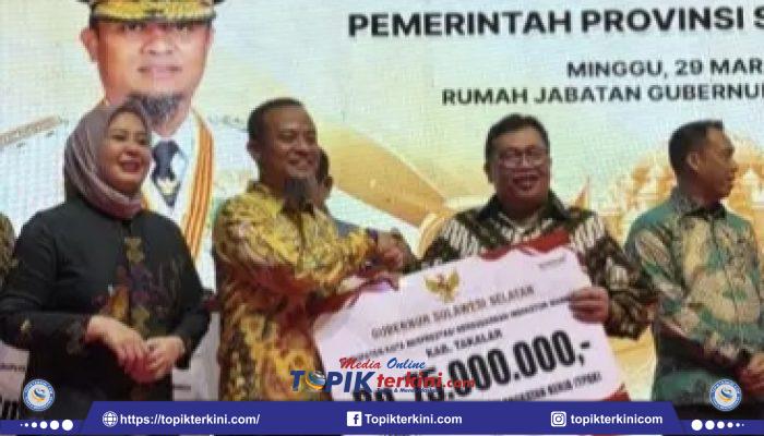 Takalar Raih Apresiasi Rp150 Juta, Fokus Tekan Ketimpangan dan Tingkatkan TPAK