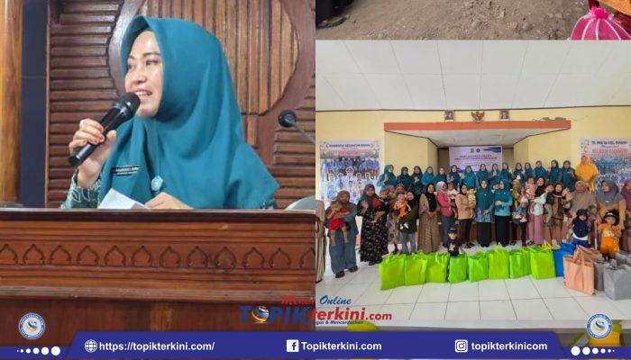 Perkuat Silaturahmi, Salmawati Paris Kunjungi Posyandu hingga Hadiri Halal Bi Halal
