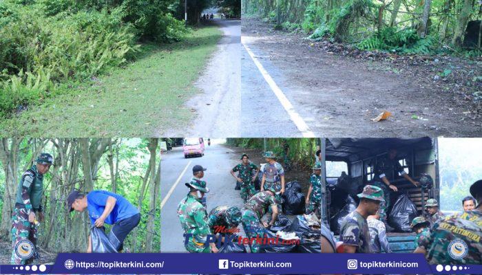 Rindam XV/ PTM peduli, Kolaborasi dan integritas bersatu memerangi Sampah