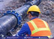 PDAM Lotim Mengalami Gangguan Sementara Akibat Perbaikan Jaringan pipa di wilayah Kecamatan Selong