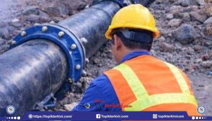 PDAM Lotim Mengalami Gangguan Sementara Akibat Perbaikan Jaringan pipa di wilayah Kecamatan Selong