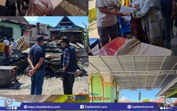 Salmawati Paris Pimpin Rombongan TP PKK dan Dekranasda Jeneponto Kunjungi dan Serahkan Bantuan untuk Korban Kebakaran Kelara