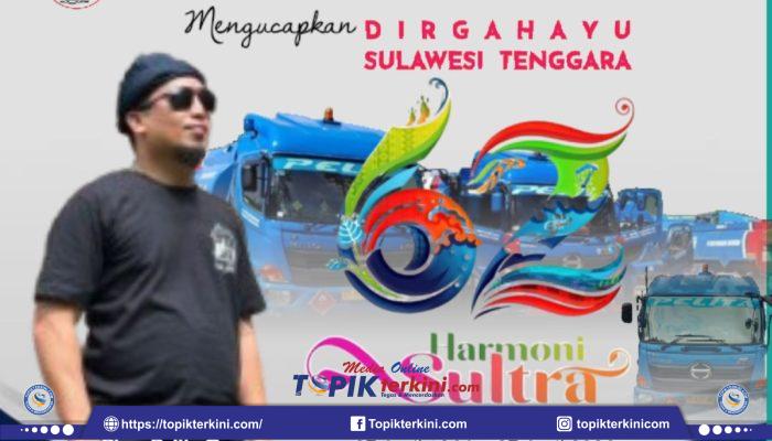 Harmoni Sultra, PT. Pelita Putra Bulukumba Bersama Mengucapkan Dirgahayu Sulawesi Tenggara Ke-62