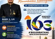 Oleh: RUSDY. S., S.Pi Kepala Bidang PSP Dinas Pertanian Kabupaten Jeneponto
